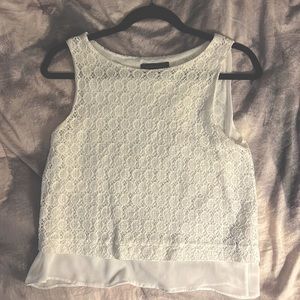 Banana Republic Small Embroidered Tank Top